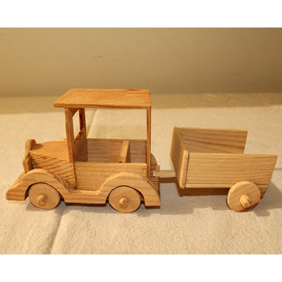 Carrinho com atrelado