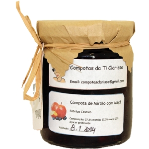 Compota de Mirtilo com Maça