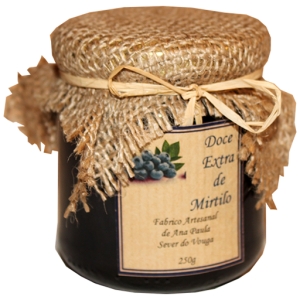 Doce extra de mirtilo