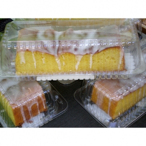 Pão-de-ló em fatia