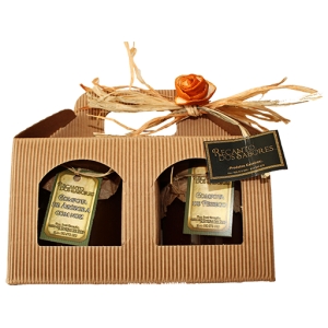 Embalagem com 2 compotas