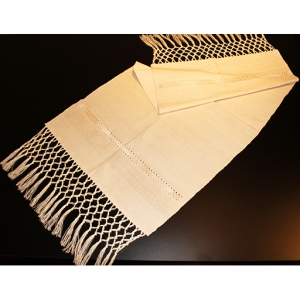 Centro de Mesa em Linho Caseiro