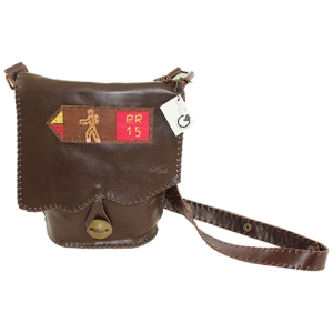 Caminheiro - Bolsa a tira colo em couro